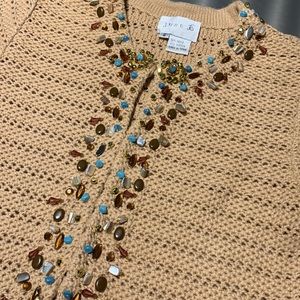 Just B Beaded Cardigan Size S